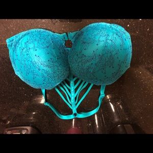 Teal Victoria’s Secret Very Sexy style Bra 34D